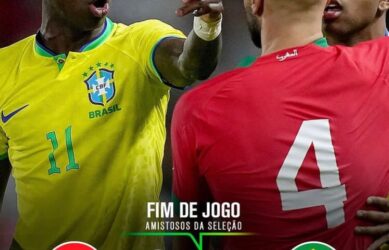 Brasil começa novo ciclo com derrota para o Marrocos