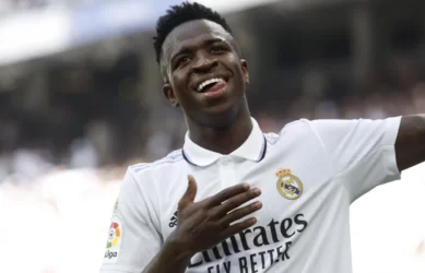 Vinícius Junior: de novo, o melhor do Real Madrid