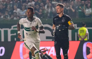 Goiás perde para o lanterna Coritiba