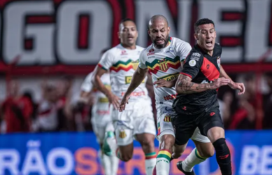 Atlético busca empate nos acréscimos contra o Sampaio Corrêa