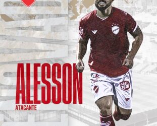 Vila Nova renova contrato com atacante Alesson até o fim de 2025