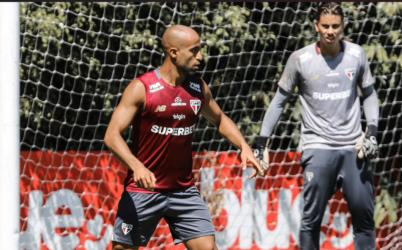 Escalação do São Paulo: Luiz Gustavo e Ruan devem ficar no banco contra o Palmeiras
