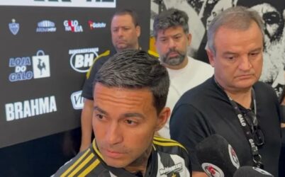 Dudu é apresentado no Atlético-MG e comenta sobre bastidores