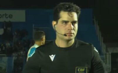 Árbitro é nocauteado por jogador em rodada do futebol brasileiro