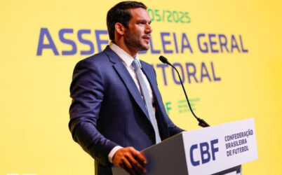 Novo presidente da CBF, Samir Xaud revela planos para o futebol feminino