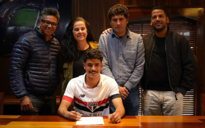 Com nova multa milionária, São Paulo renova contrato com promessa de Cotia