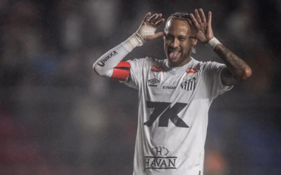 Atitude de Neymar antes de jogo do Santos repercute: ‘Ídolo’
