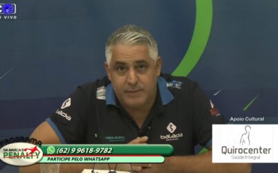 Rui Barbosa participa como comentarista no programa Na Marca do Pênalty; acompanhe ao vivo pelo YouTube
