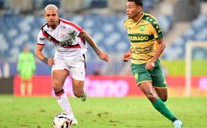Uruguaio se redime, Atlético-GO marca no fim e empata com o Cuiabá