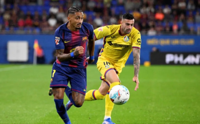 Raphinha se lesiona e está fora de Barcelona x PSG
