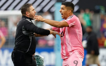 Suárez cospe em adversário após perder título pelo Inter Miami