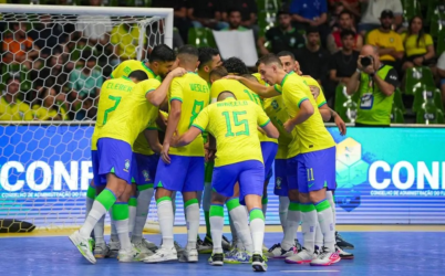 Seleção brasileira se destaca na Copa das Nações de Futsal