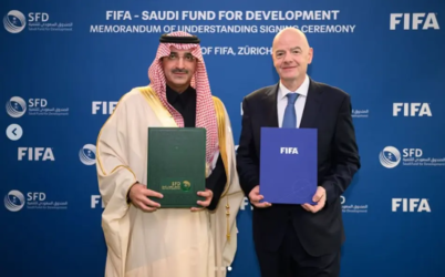 Fifa assina acordo com Arábia Saudita que prevê R$ 5,4 bi em investimentos