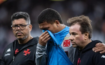 Mateus Carvalho, do Vasco, tem lesão grave e passará por cirurgia