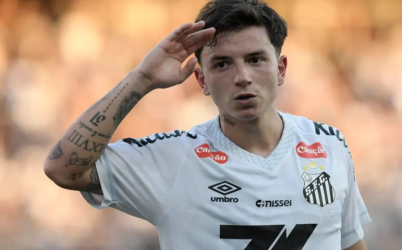 Barreal ganha confiança no Santos e vira aposta para o futuro