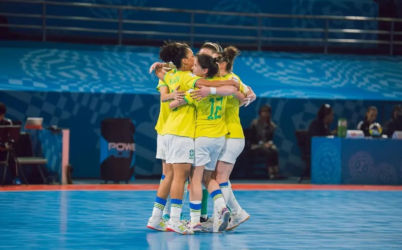 Brasil goleia Japão e garante semi da Copa do Mundo Feminina de Futsal