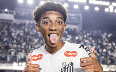 Provocação de Robinho Jr em Palmeiras x Santos causa revolta: ‘Até hoje’