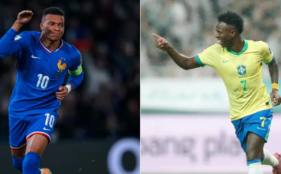 Quem é melhor: Brasil ou França? Veja raio-x por setor do campo