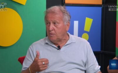 Zico se irrita com nova contagem no Maracanã: ‘Só tem um, sou eu’