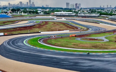 Chuva esperada para 1 mês testa drenagem do Autódromo de Goiânia dias antes do MotoGP