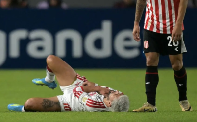 Arrascaeta passará por cirurgia para corrigir fratura na clavícula direita