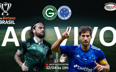 Goiás x Cruzeiro: Jornada esportiva leva emoção da Copa do Brasil direto do Serra Dourada