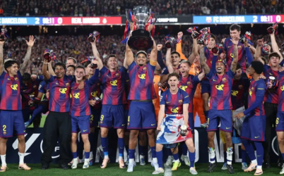 Astros participam de tradição catalã antes de título do Barcelona