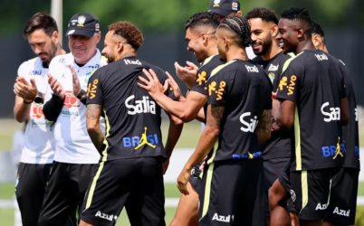 Em campo: Neymar segue nova etapa de treinos na Seleção