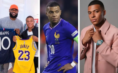 Mbappé é amigo de LeBron James e dono de projeto social