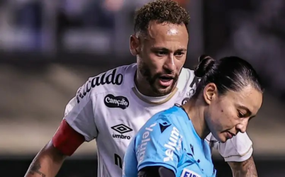 Leitura labial revela xingamentos de Neymar à árbitra em Santos x Mirassol