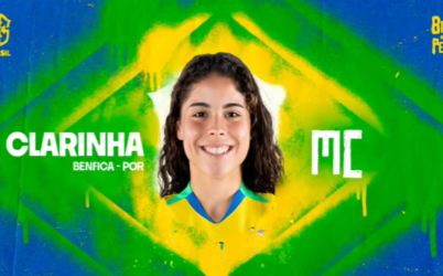 Goiana Clarinha é convocada pela primeira vez para a Seleção Brasileira principal